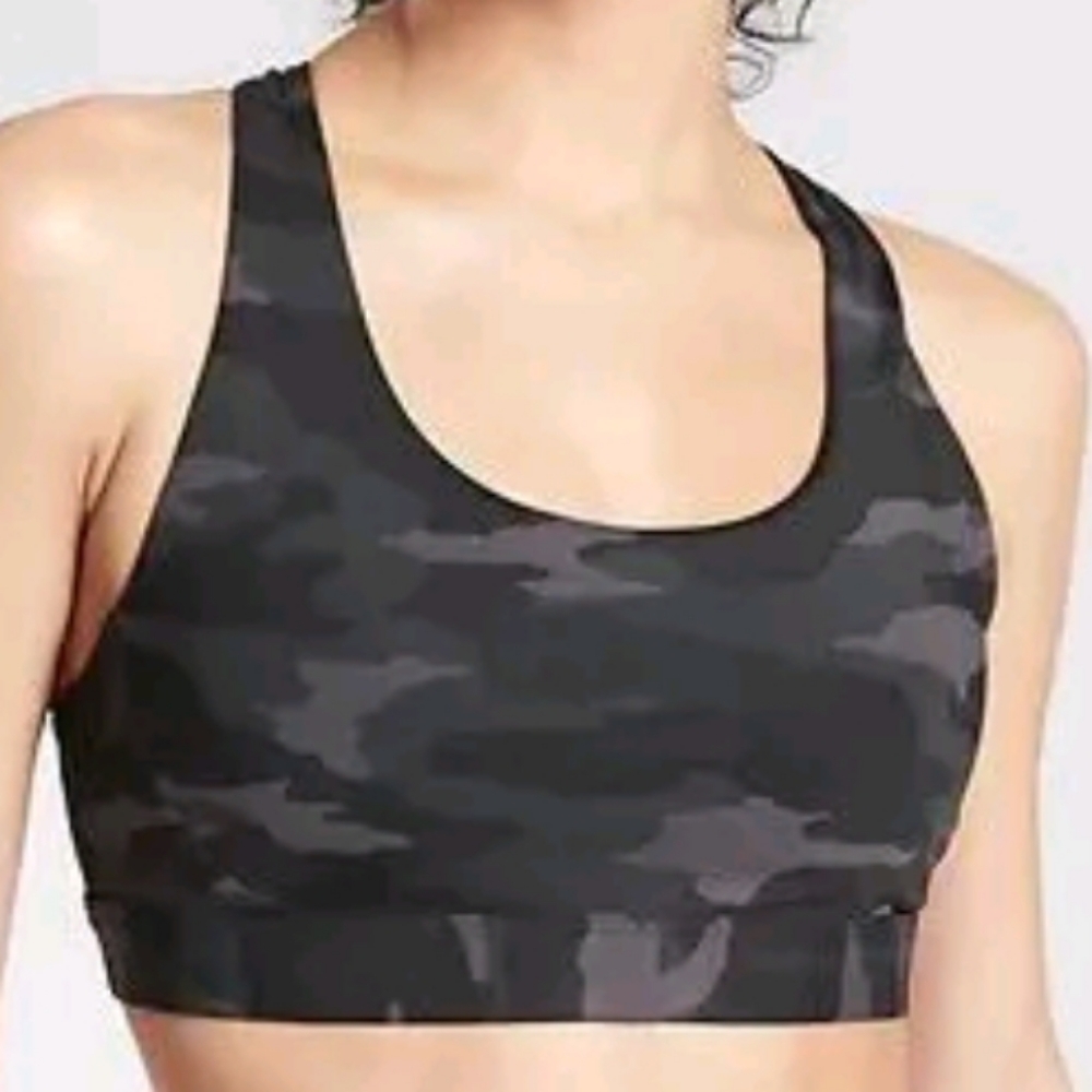 Athleta Ultimate Printed Bra D-DD